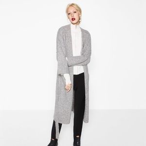 Zara oversized pocket coat
